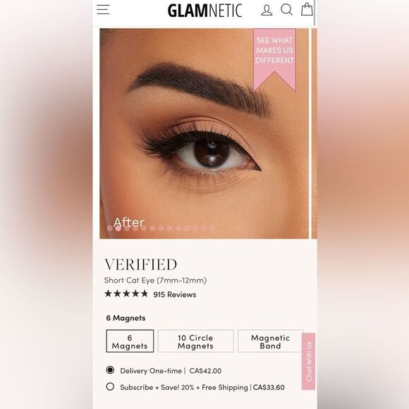 Glamnetic Lashes - Never Opened - Picture 6 of 6